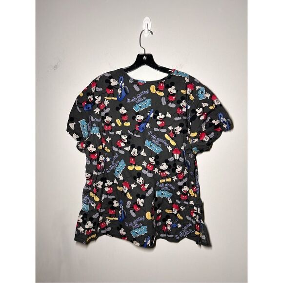 Disney Mickey Mouse scrub top size 3xl C16-8 - Picture 2 of 3